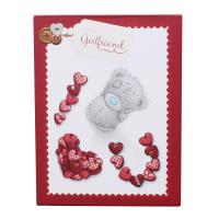 Girlfriend Me to You Bear Valentine's Day Luxury Boxed Card Extra Image 1 Preview